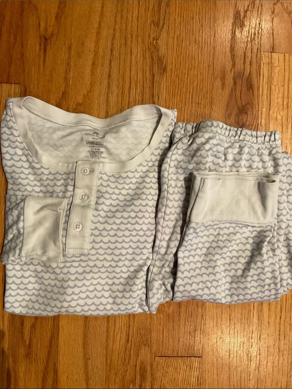 Petite Plume - Snug fit, 2-piece pajama set - Pima cotton - Boy’s size 12